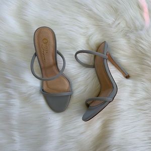 💥Accepted OFFER!  New Reminiscence Heeled Sandals Color Grey Size 6